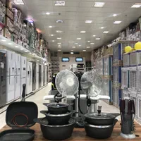 سرویس قابلمه۲۰پارچه کره ای چدن گرانیت باارسال ضخیم