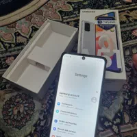 سامسونگ Galaxy A51 نقره ای با ۱۲۸ گیگ تمیز|موبایل|تهران, وردآورد|دیوار