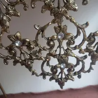 اینه شمعدان اصل برنز|آینه|اردبیل, |دیوار