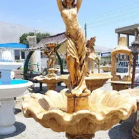 آبنما مجسمه دار بتن گلاس شیک باغی حیاطی ویلا|مصالح و تجهیزات ساختمان|کاشان, |دیوار