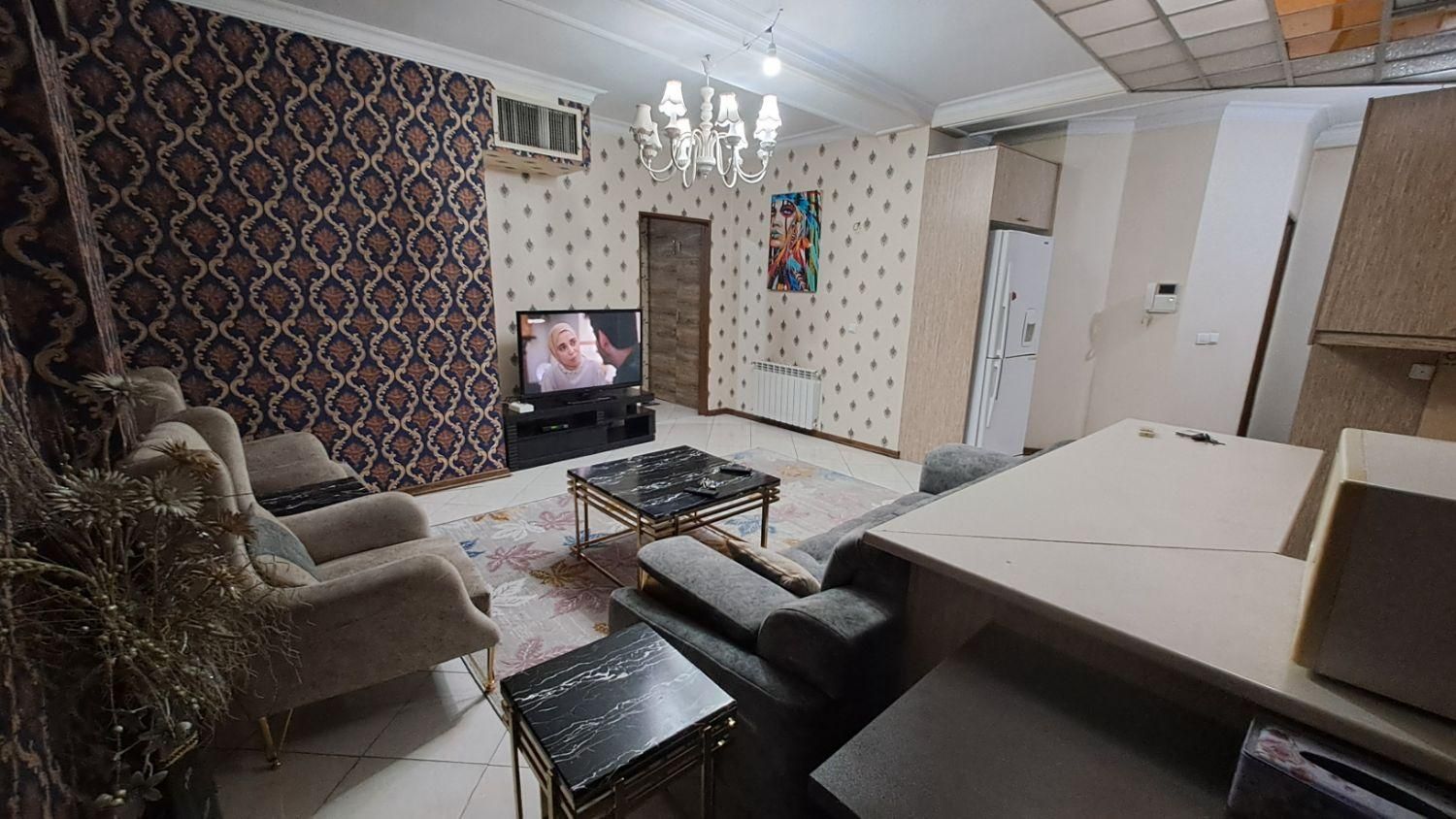 پاسداران هروی ۶۵ متر فول مبله ماهیانه|اجارهٔ کوتاهمدت آپارتمان و سوئیت|تهران, هروی|دیوار