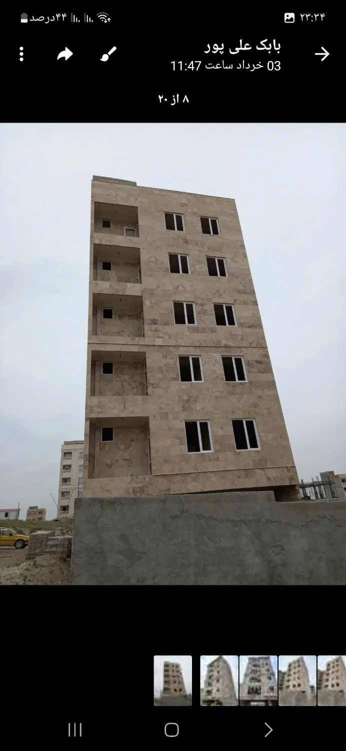 واحد مسکونی در شهرک کوثر بلوک 12 طبقه 5 از 5واحد|پیش‌فروش املاک|اردبیل, |دیوار