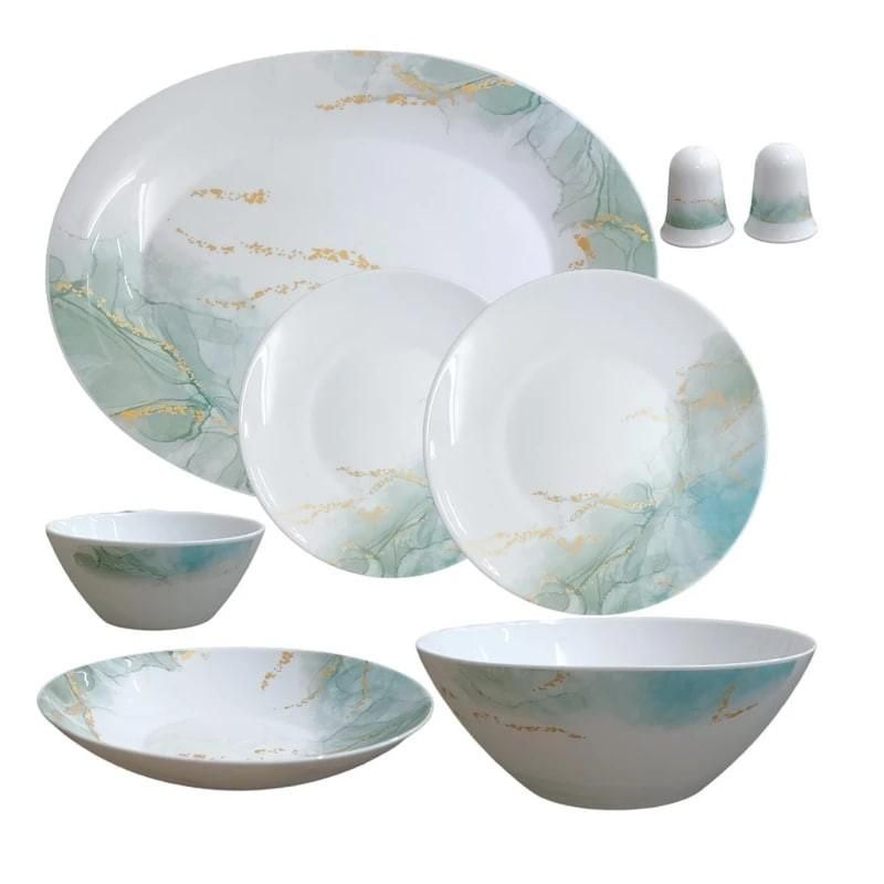 سرویس28پارچه پارس اوپال (طرح فدرا 605- اسکای 934)|ظروف سرو و پذیرایی|بندر انزلی, کارآموزی|دیوار