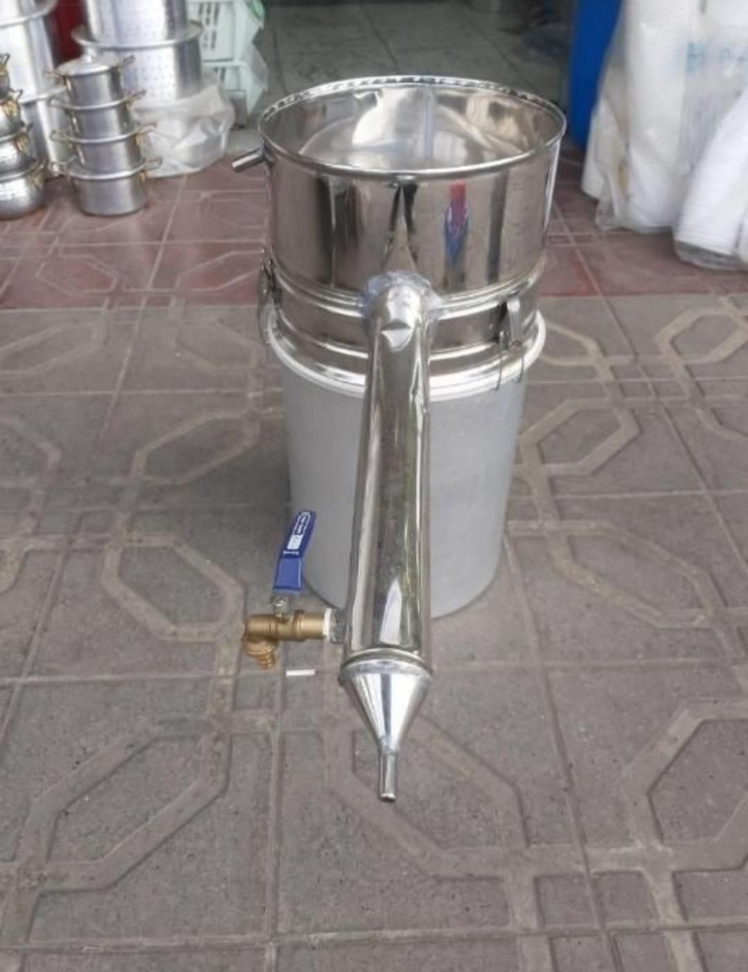 دستگاه تقطیر لوله بلند عرقگیر گلابگیر|ماشین‌آلات صنعتی|لنگرود, |دیوار