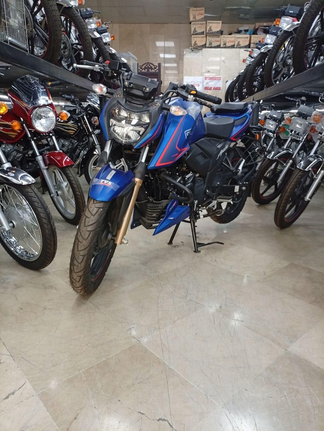آپاچی 200 نیوفیس tvs 1404خشک RTR|موتورسیکلت|تهران, تهرانسر شرقی|دیوار