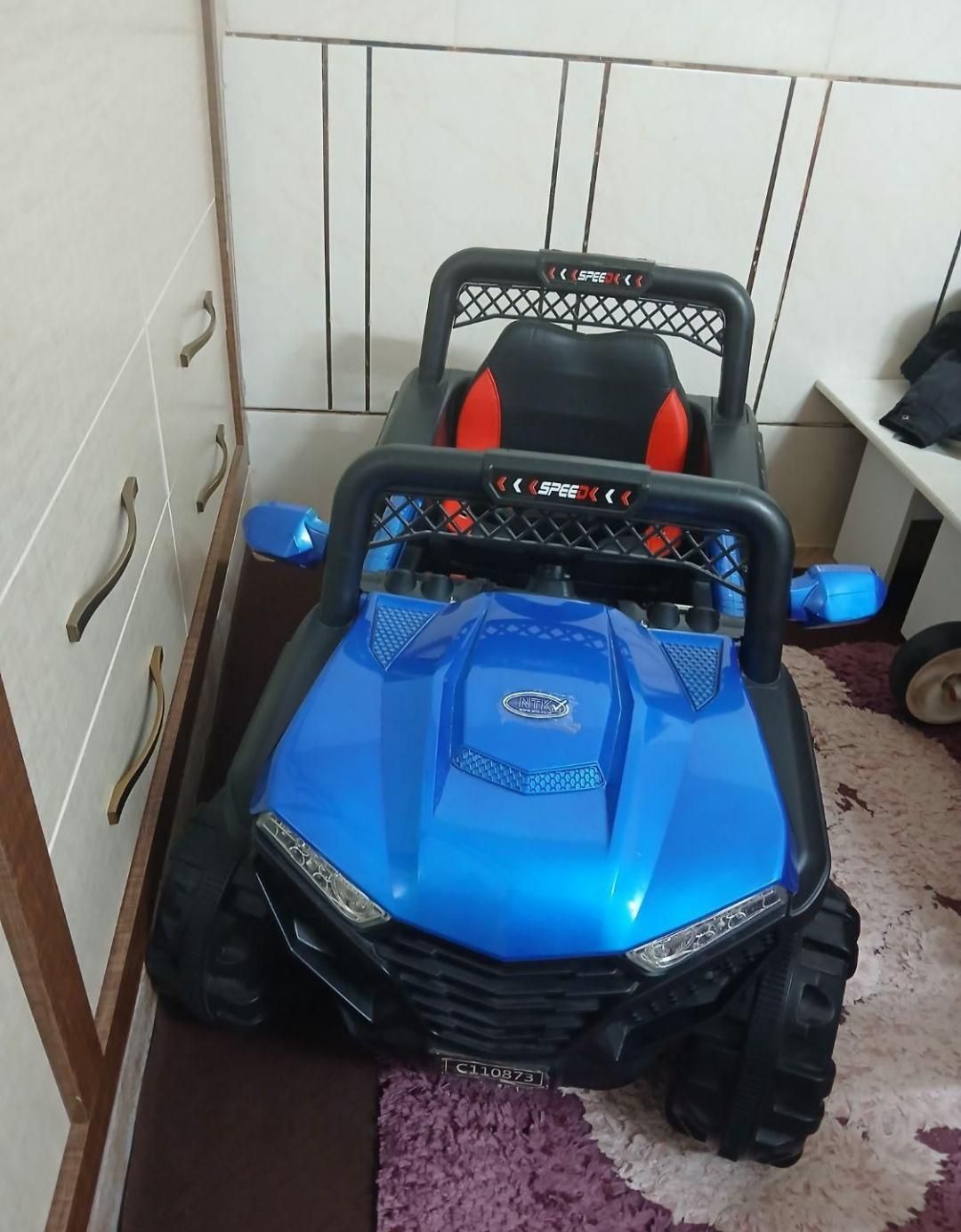 ماشین شارژی فول امکانات|اسباببازی|خوی, |دیوار