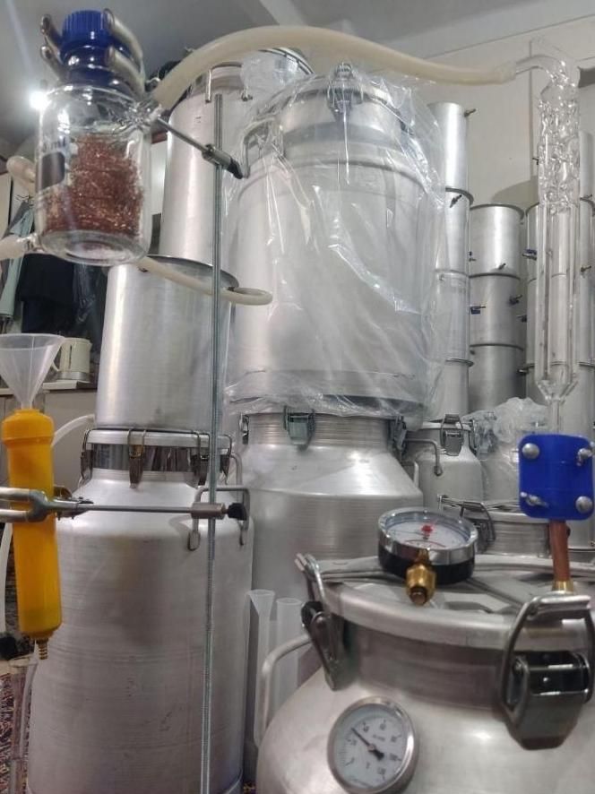 دیگ تقطیر گلابگیر عرقگیرکندانسور گلاب گیری عرق گیر|ظروف پخت‌وپز|تهران, دولت‌آباد|دیوار