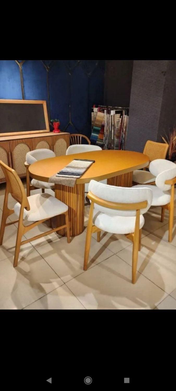 میز ناهارخوری، میز غذا خوری ملیتا 2028|میز و صندلی غذاخوری|شاهین‌شهر, گرگاب|دیوار