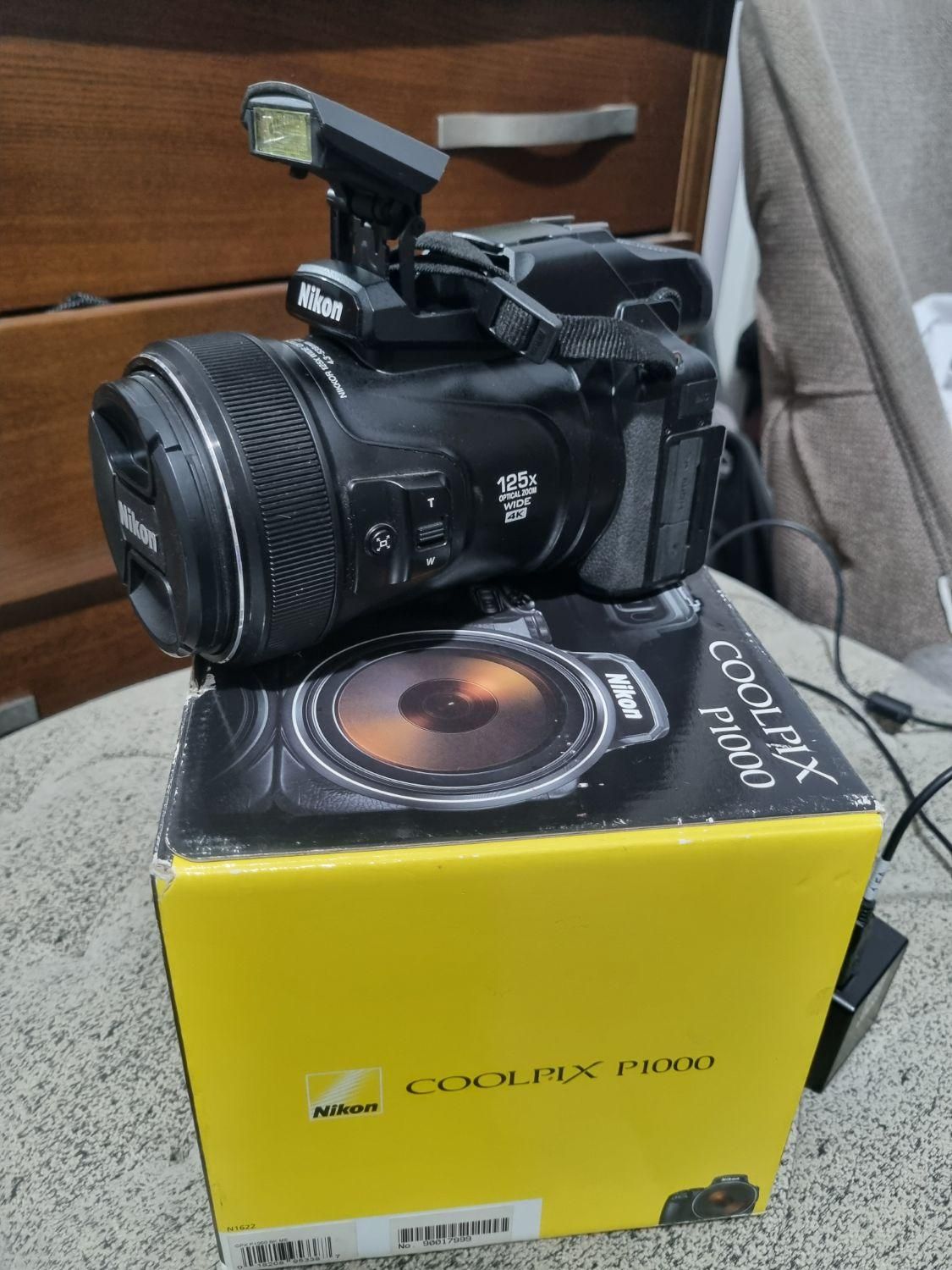 نیکون p1000  با لوازم جانبی|دوربین عکاسی و فیلم‌برداری|تبریز, |دیوار