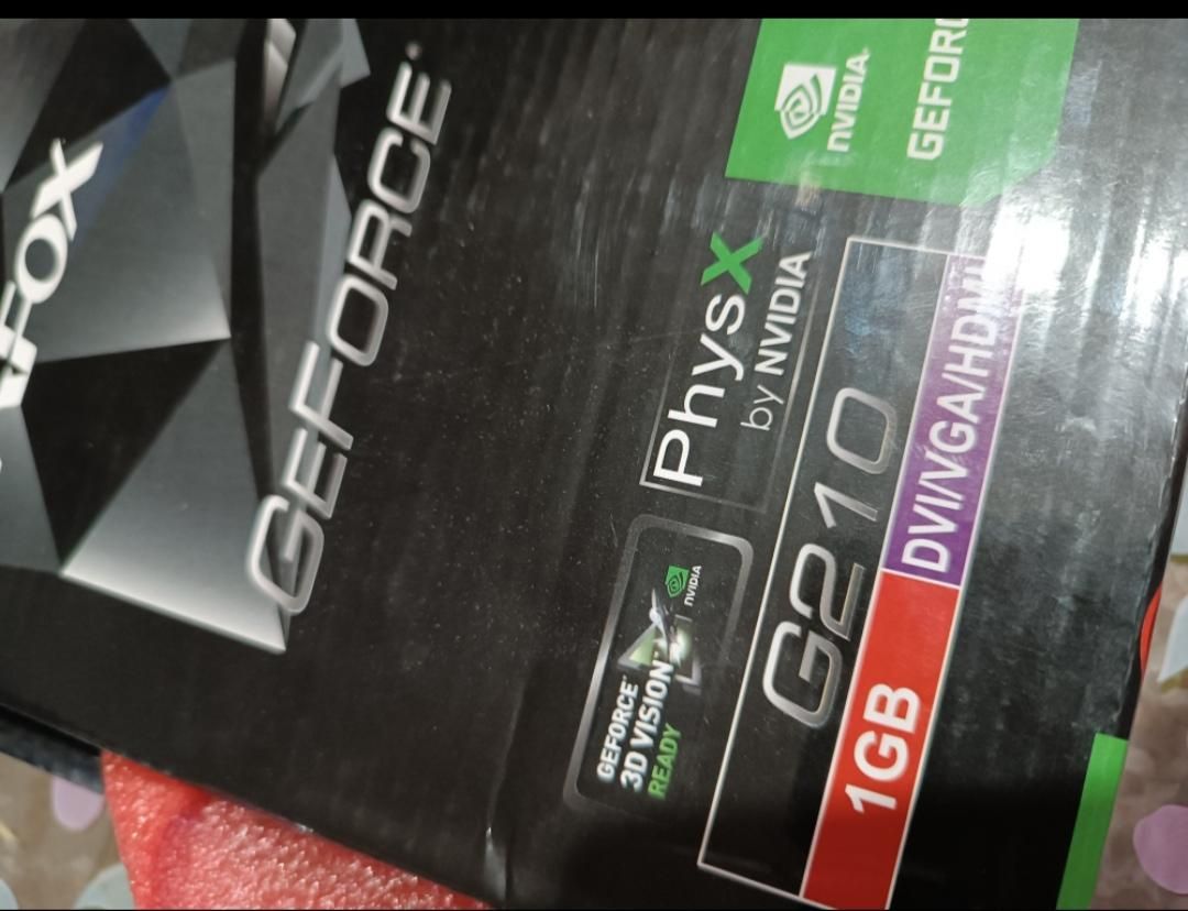 کارت گرافیک gt210 1gb force Nvidia ddr3|قطعات و لوازم جانبی رایانه|اراک, |دیوار