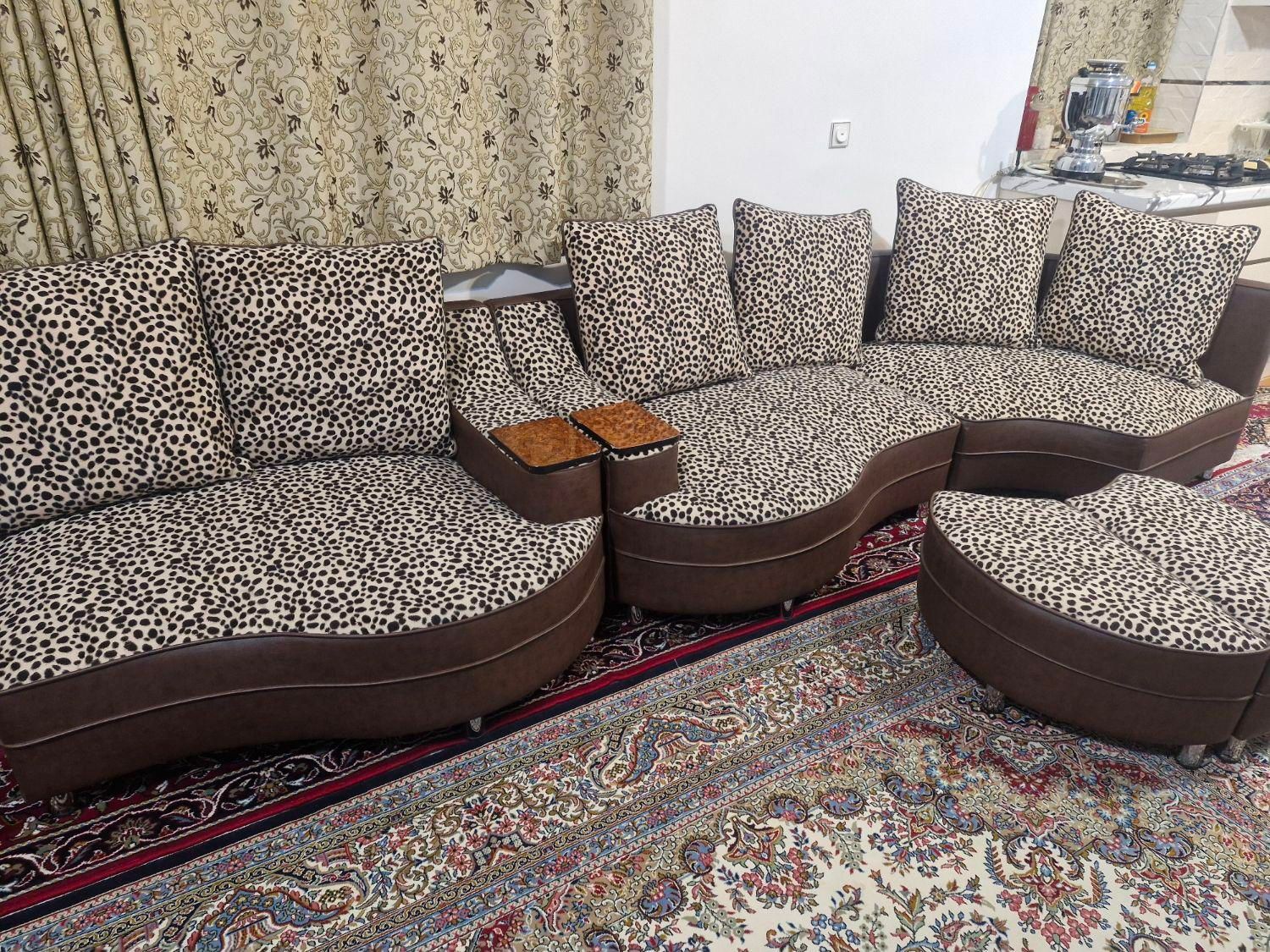 مبل ۷ نفره|مبلمان خانگی و میز عسلی|رودهن, |دیوار