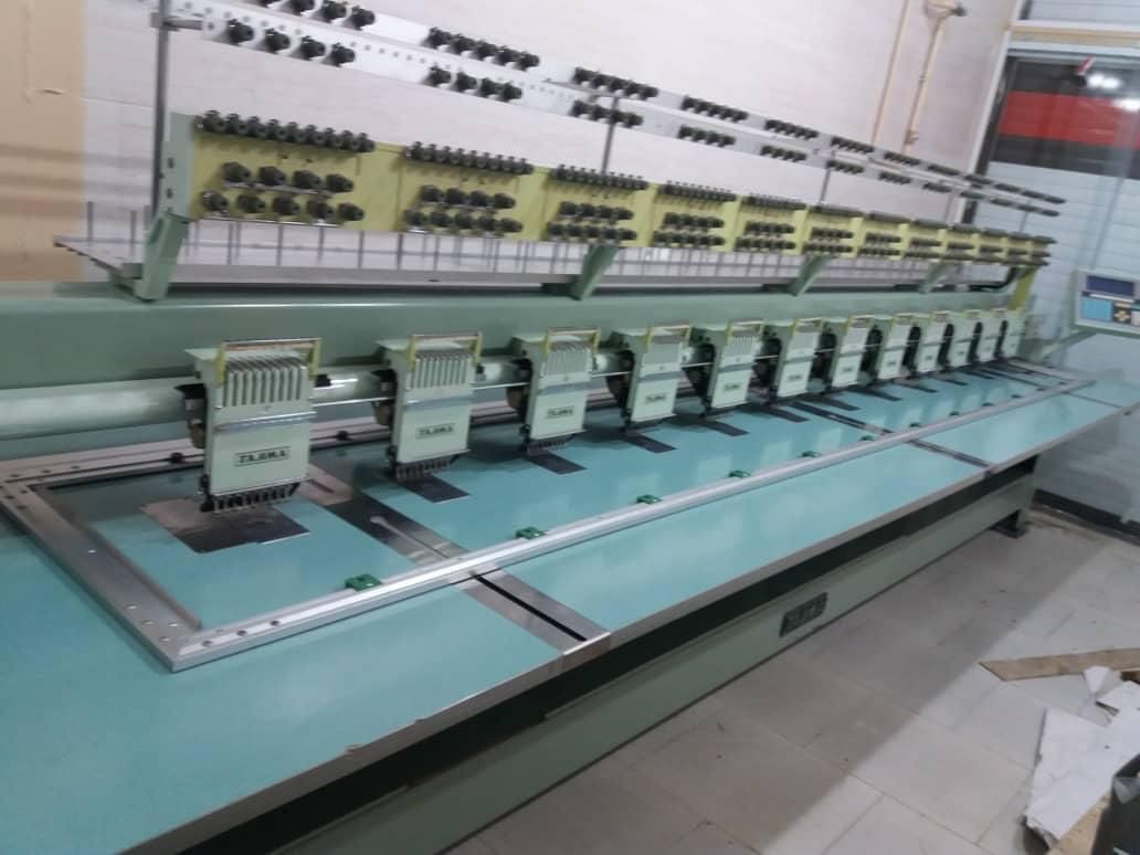 دستگاه گلدوز تاجیما۱۲کله ۹سوزنه|چرخ خیاطی و ریسندگی|بروجرد, |دیوار