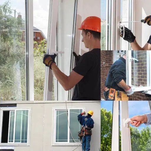 تعمیرات وتنظیم درب وپنجره های آلومینیومی و UPVC|خدمات پیشه و مهارت|اردبیل, |دیوار