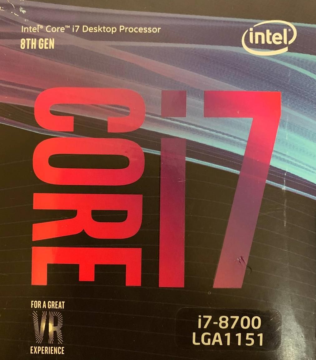 سی پی یو CPU Core i7-8700 Box|قطعات و لوازم جانبی رایانه|تهران, امام حسین(ع)|دیوار