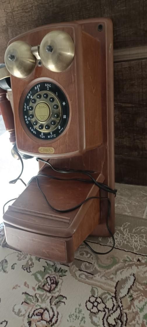 تلفن دیواری چوبی محکم|تلفن رومیزی|کاشان, فاز ۲ ناجی آباد|دیوار