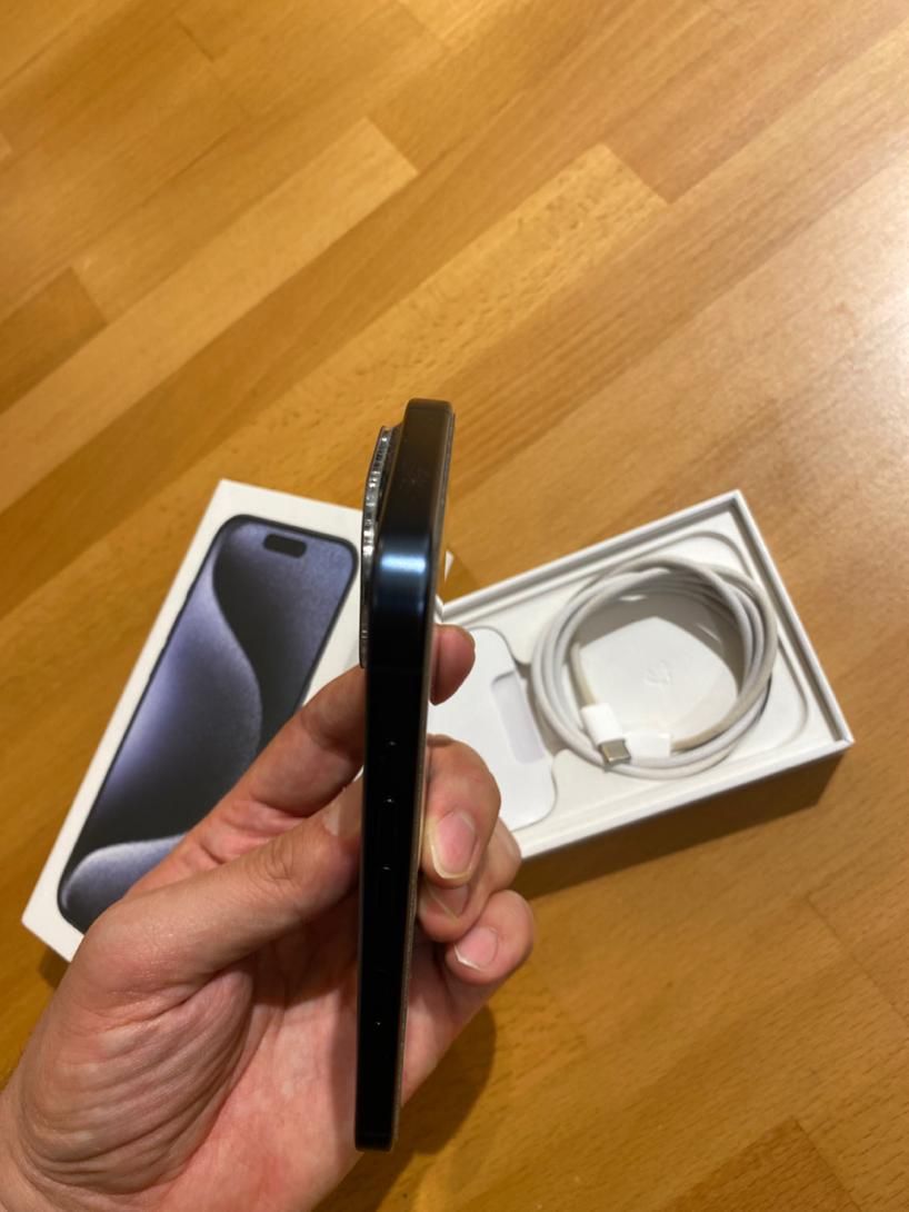 اپل iPhone 15 Pro با حافظهٔ ۱۲۸ گیگ ریجستر شده|موبایل|تهران, زعفرانیه|دیوار