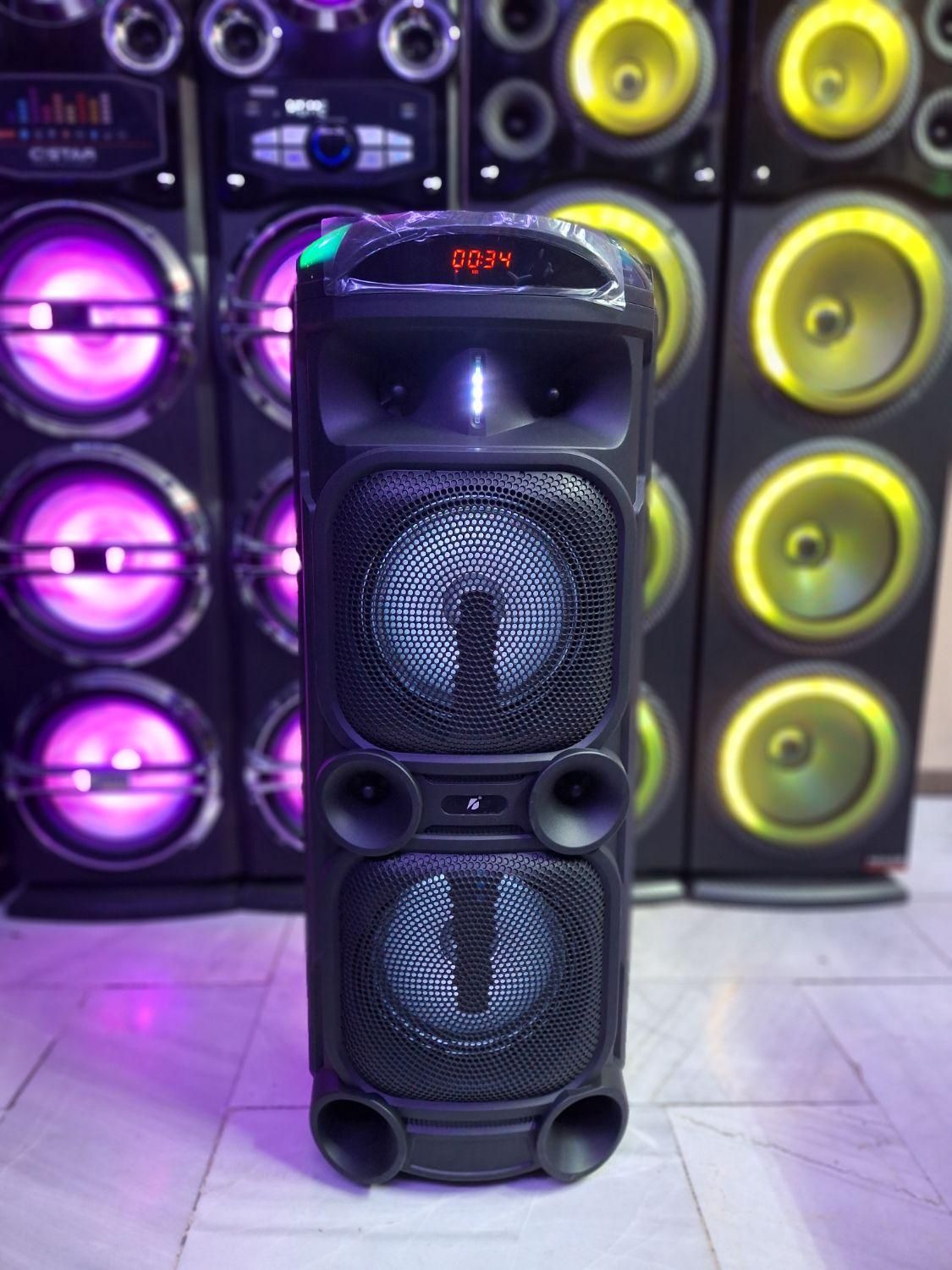 پارتی باکس شارژی اسپیکر باند قابل حمل۸۰سانتی آکبند|سیستم صوتی خانگی|مشهد, سراب|دیوار