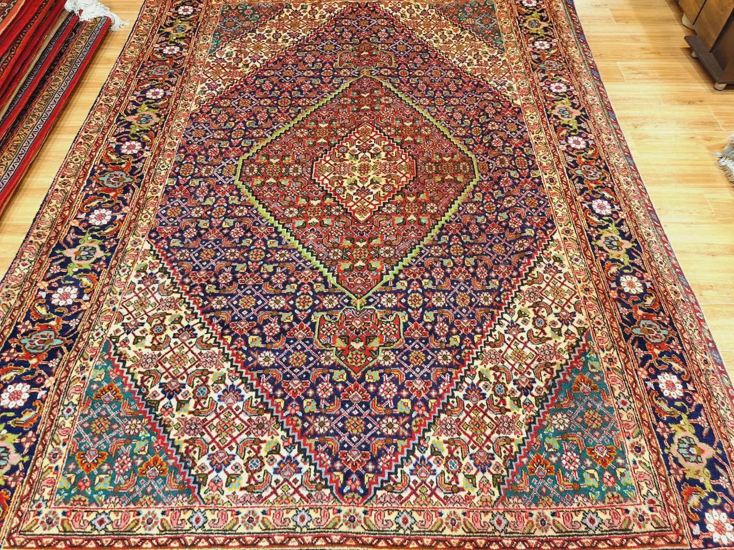 تک ۶متری دستباف نقشه ماهی پله ای|فرش|تهران, اکباتان|دیوار