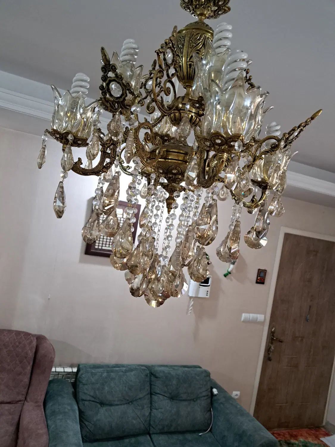 لوستر برنز|لوستر و چراغ آویز|تهران, جنت‌آباد شمالی|دیوار