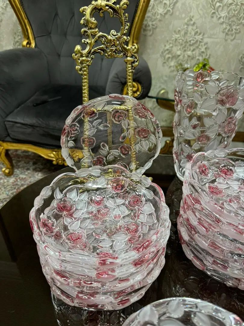 سرویس ۱۲ نفره کریستال والتر گلس آلمان مدل ناتاشا|ظروف سرو و پذیرایی|تهران, نیروی هوایی (پیروزی)|دیوار