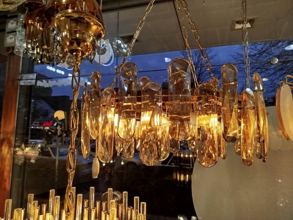 لوستر نئو کلاسیک مدرن خرید از تولید کننده زیر قیمت|لوستر و چراغ آویز|تبریز, |دیوار