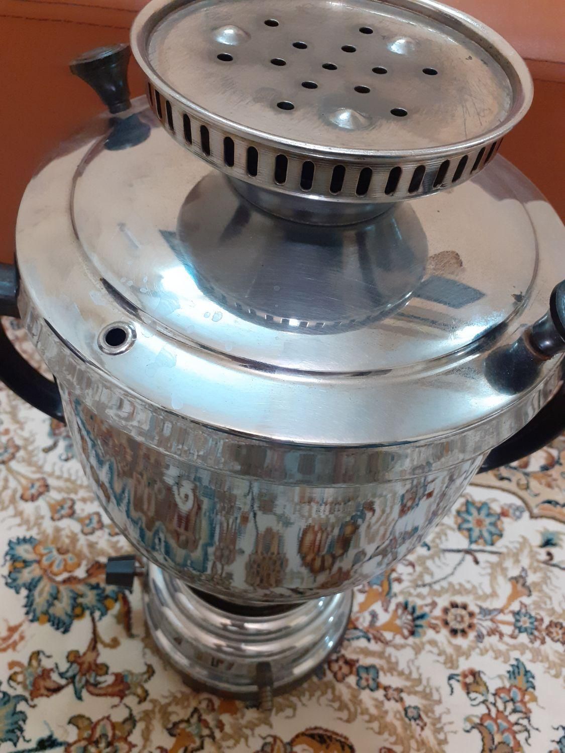 دو عدد سماور گازی ۶ لیتری ضخیم|سماور، چای‌ساز، قهوه‌ساز|قم, زنبیل آباد|دیوار