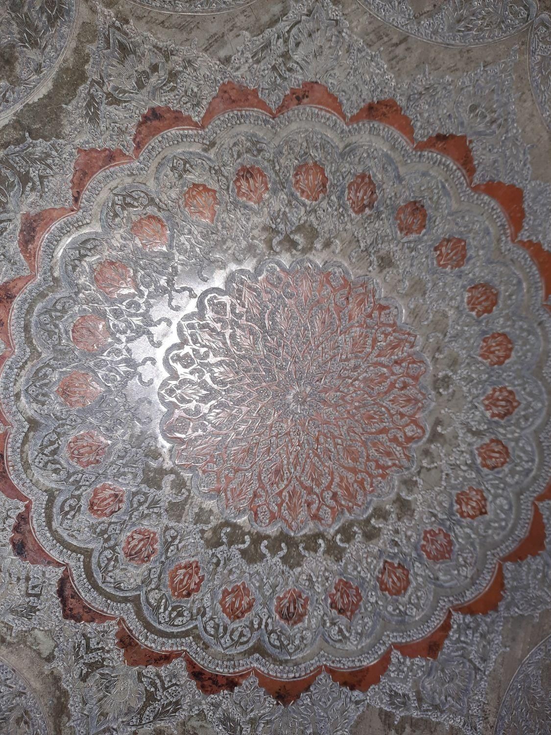 سینی قلم زنی|کلکسیون اشیاء عتیقه|تهران, بازار|دیوار