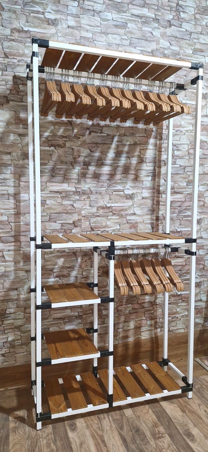 رگال لباس  کمد لباس سفید مشکی  مدل k312|جاکفشی، کمد، دراور|تهران, سنگلج (شاپور)|دیوار