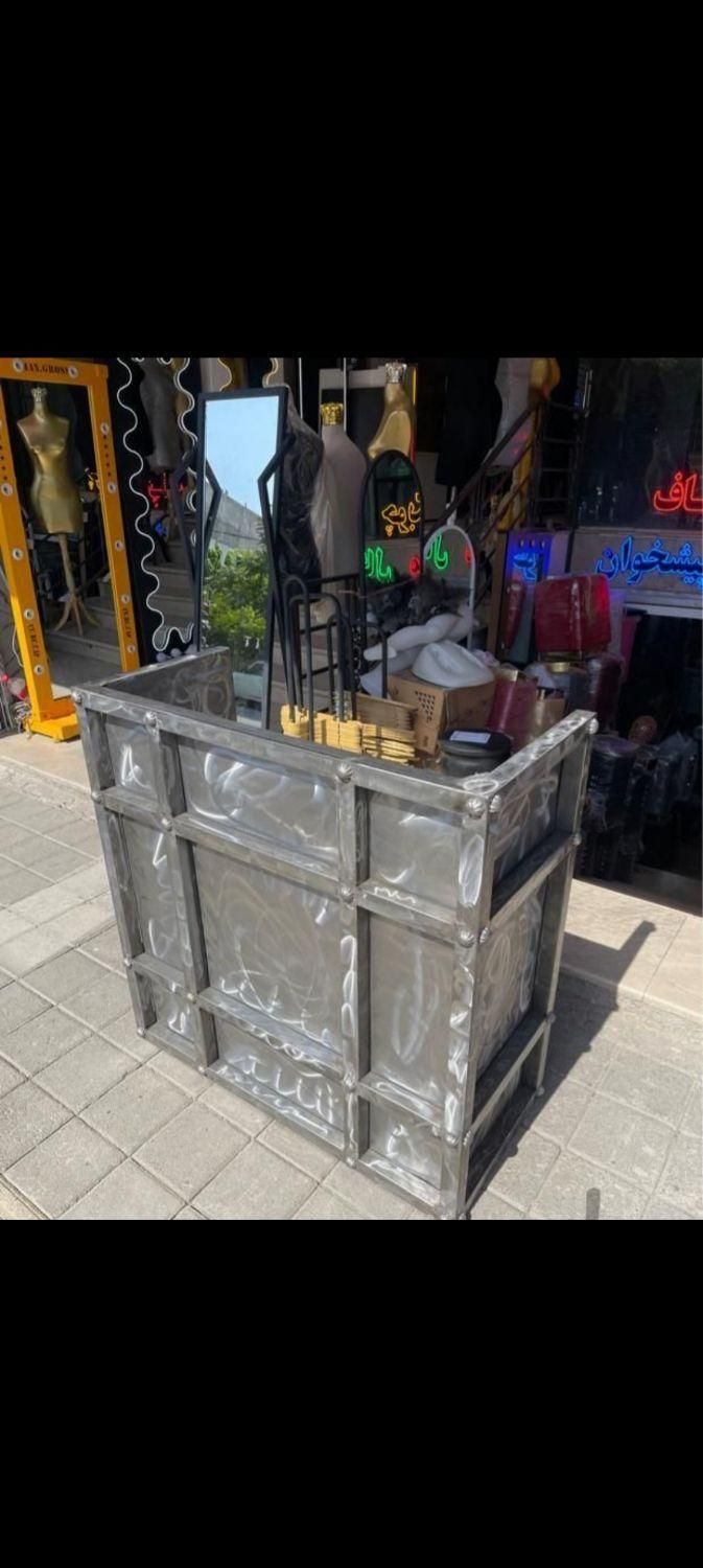 دکورفانتری قفسه ۴۰۳ کانترچوبی وفلزی ۴۰۴و وشلف و|فروشگاه و مغازه|تهران, فردوسی|دیوار
