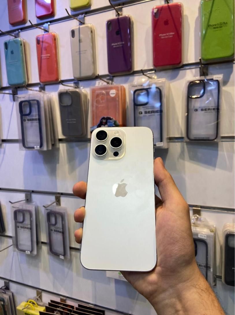 اپل iPhone 15 Pro Max با حافظهٔ ۲۵۶ گیگابایت|موبایل|تهران, پیروزی|دیوار
