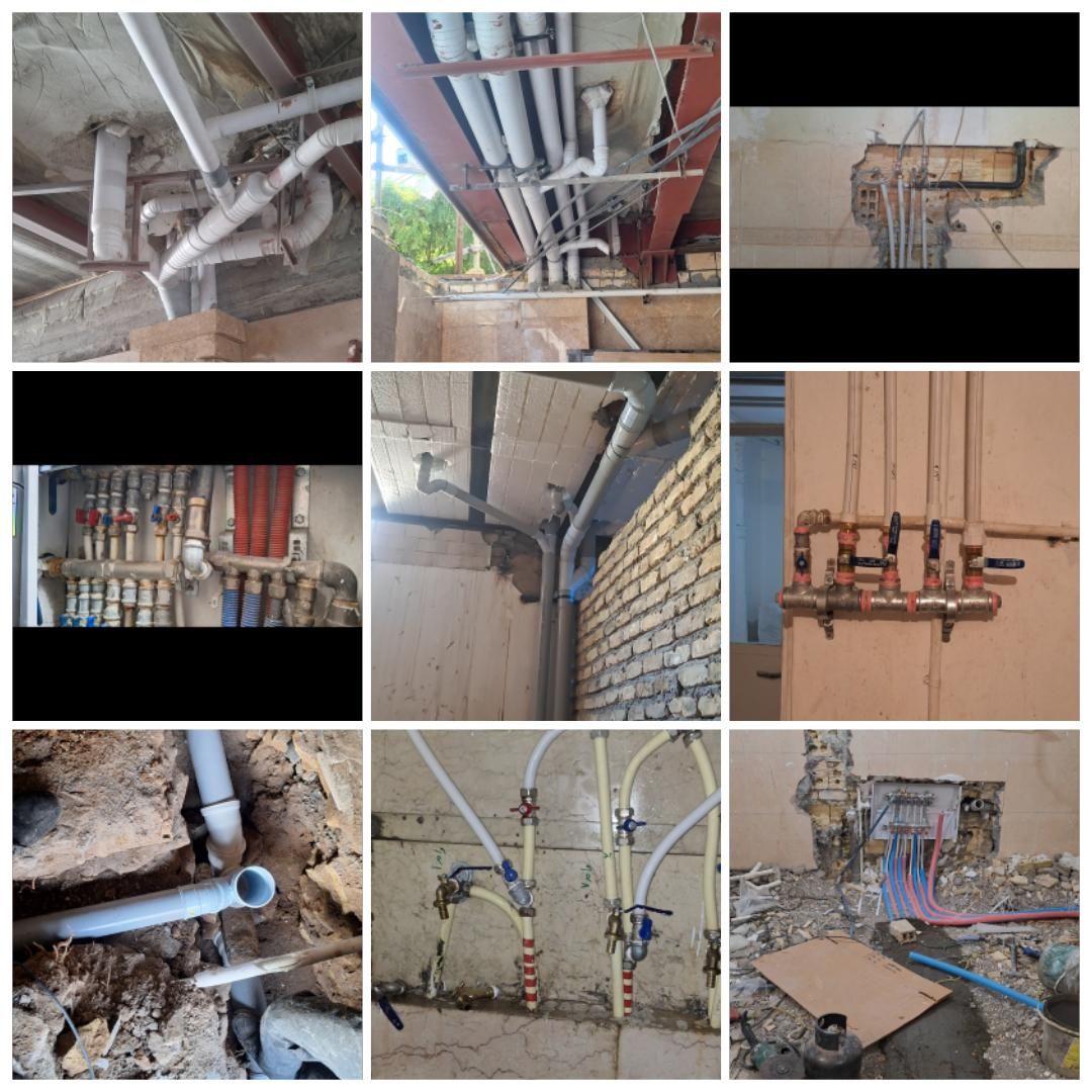 لوله کشی خورده کاری تاسیسات کولر پمپ اب نم زدکی|خدمات پیشه و مهارت|مشهد, وکیل‌آباد|دیوار