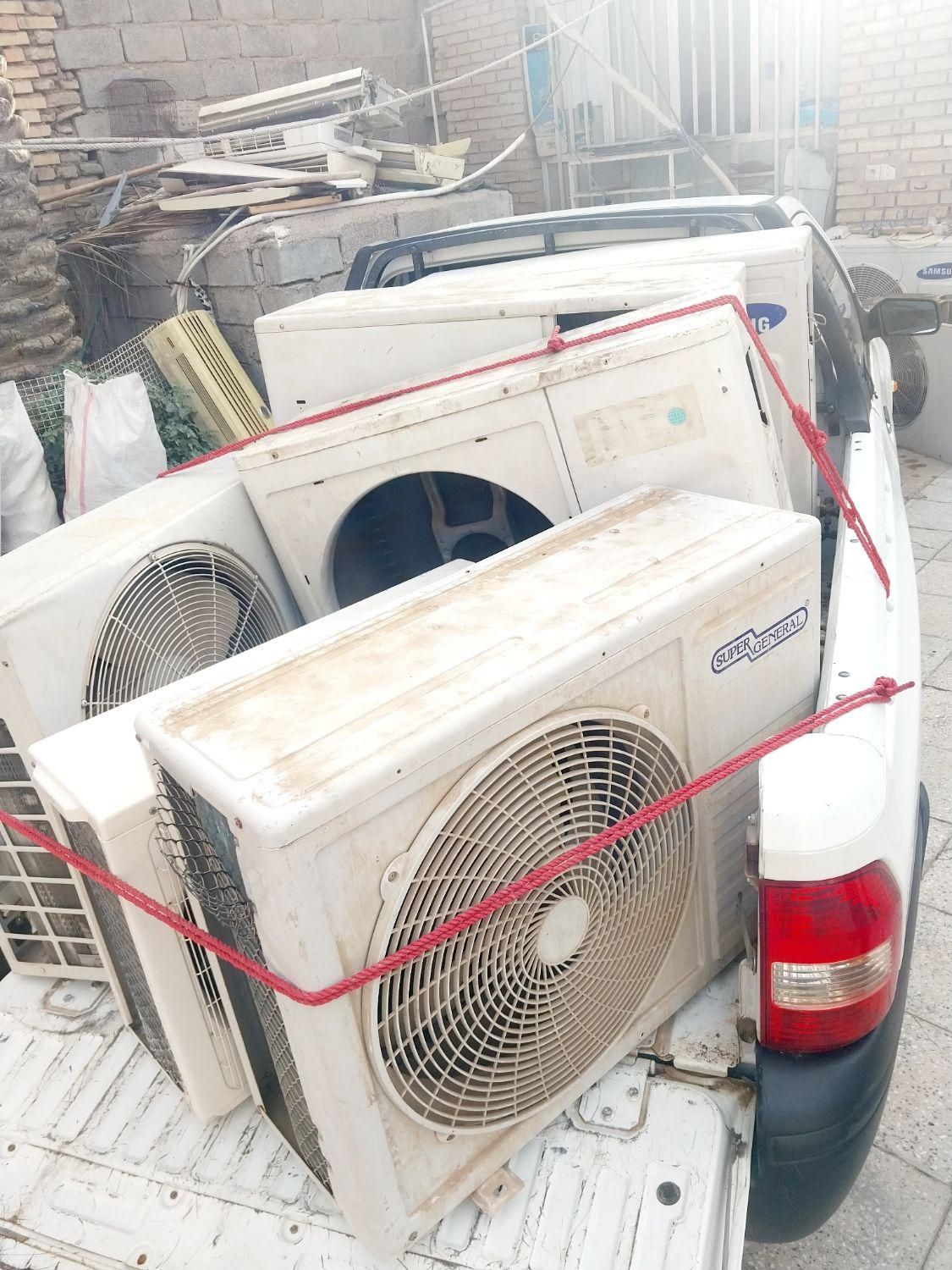 فروش و خریدار کولر گازی سوخته وسالم (مخریم)|کولر گازی و فنکوئل|آبادان, |دیوار