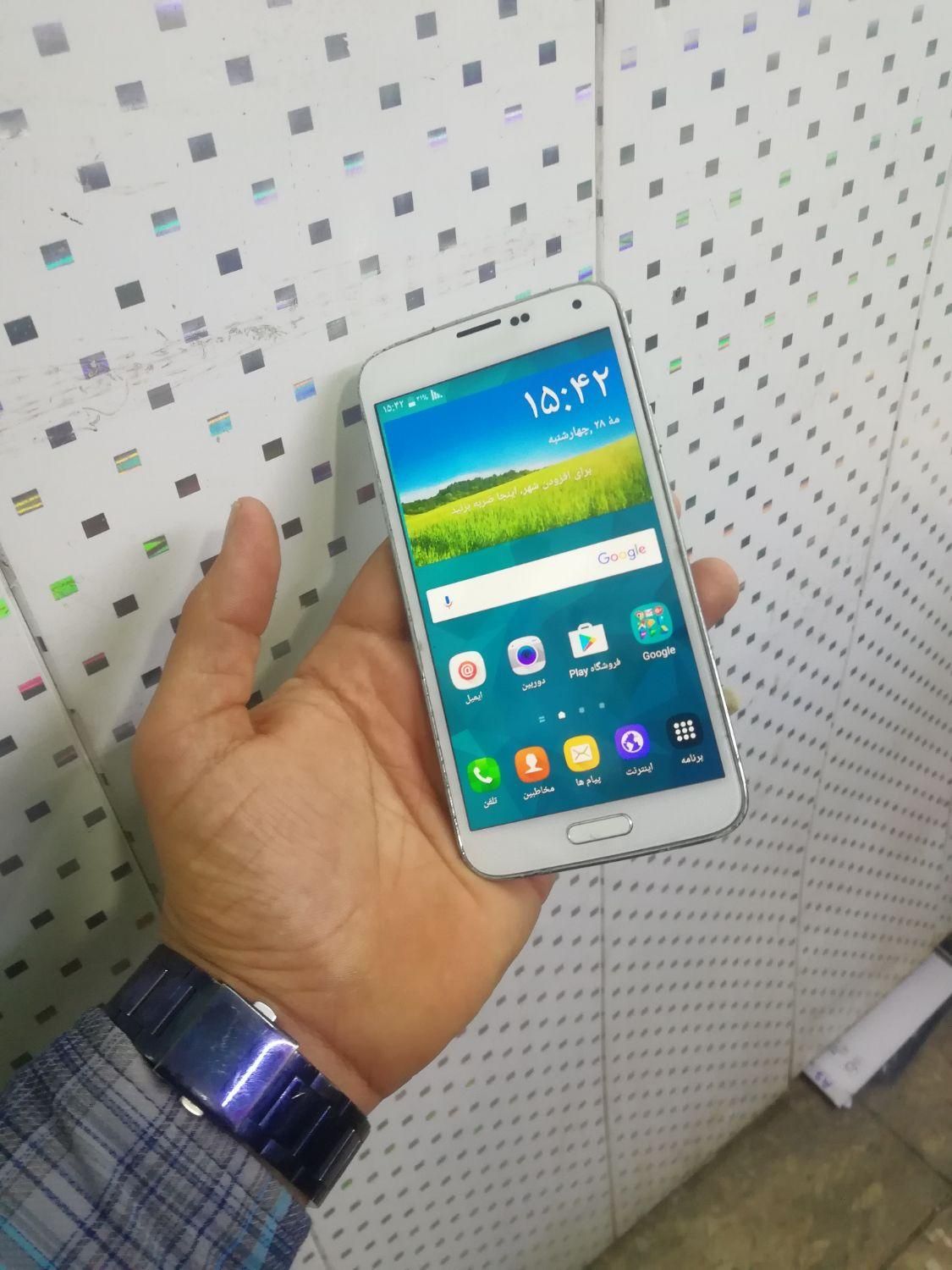 سامسونگ Galaxy S5 با حافظهٔ ۱۶ گیگابایت|موبایل|اهواز, بهارستان|دیوار