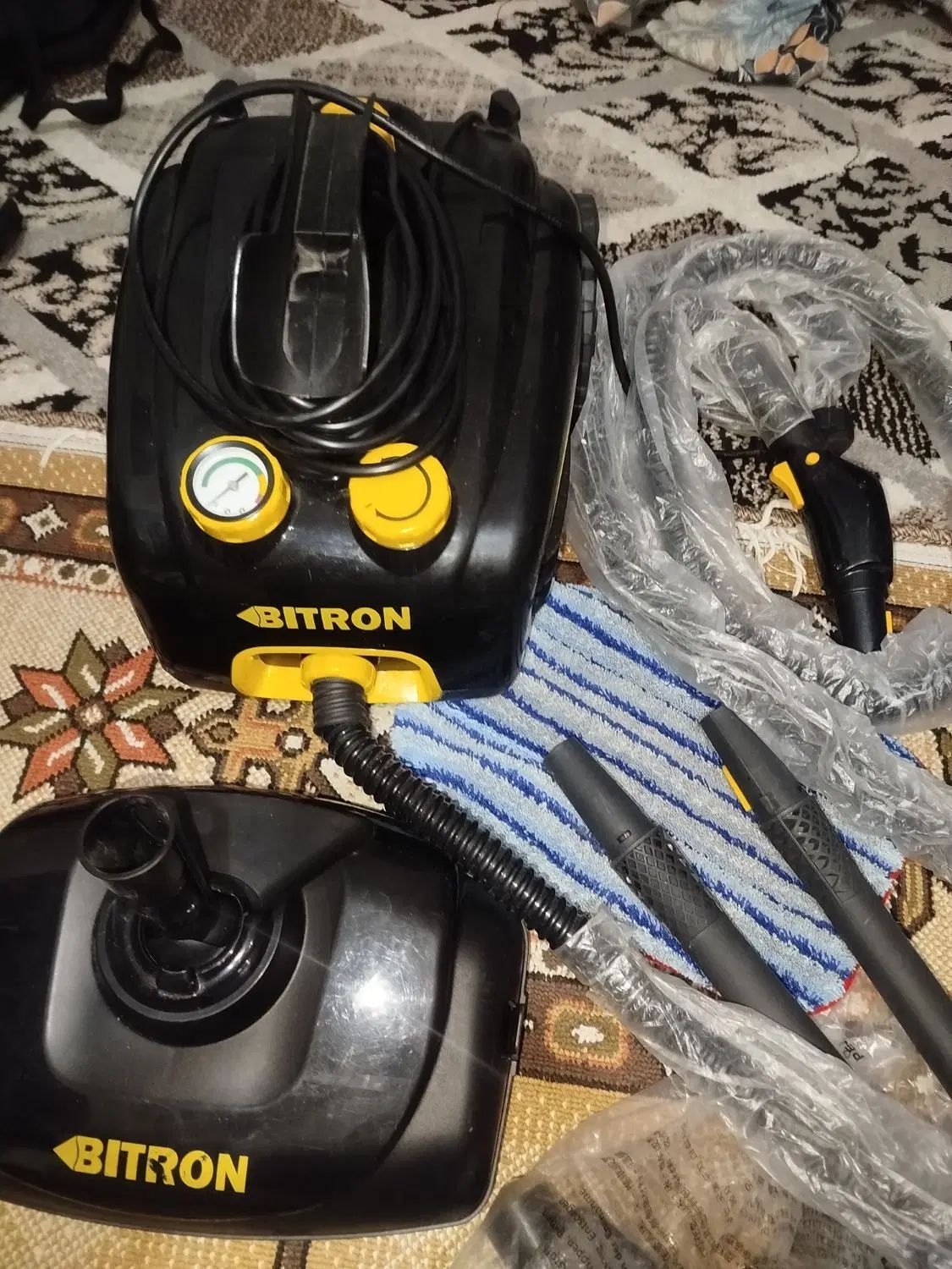 بخارشو در حد نو مارک BITRON|جاروبرقی، جارو شارژی، بخارشو|اصفهان, باتون|دیوار
