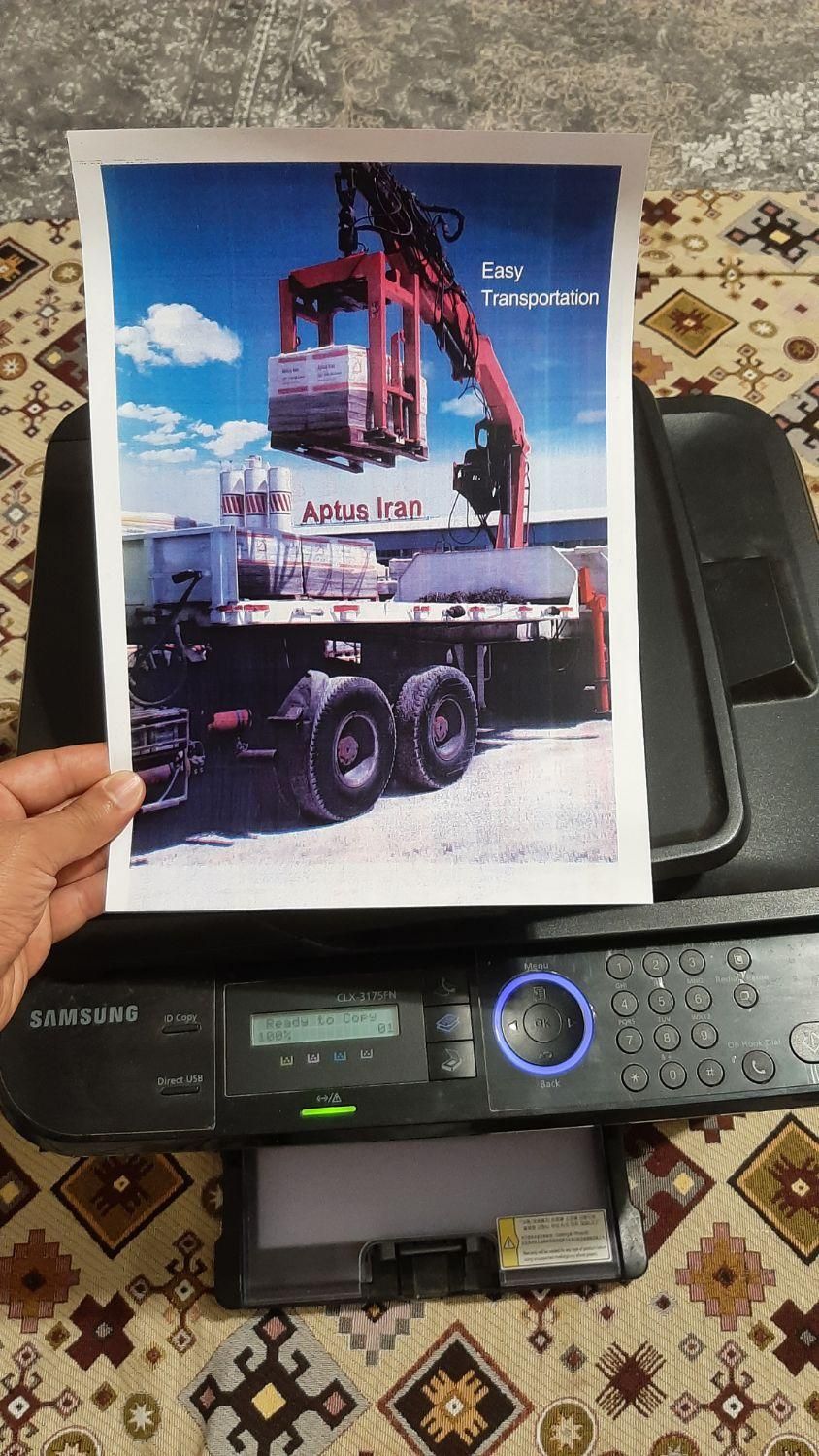 پرینتر لیزری رنگی ۳ کاره Samsung CLX 3175FN|پرینتر، اسکنر، کپی، فکس|تهران, کوی مهران|دیوار
