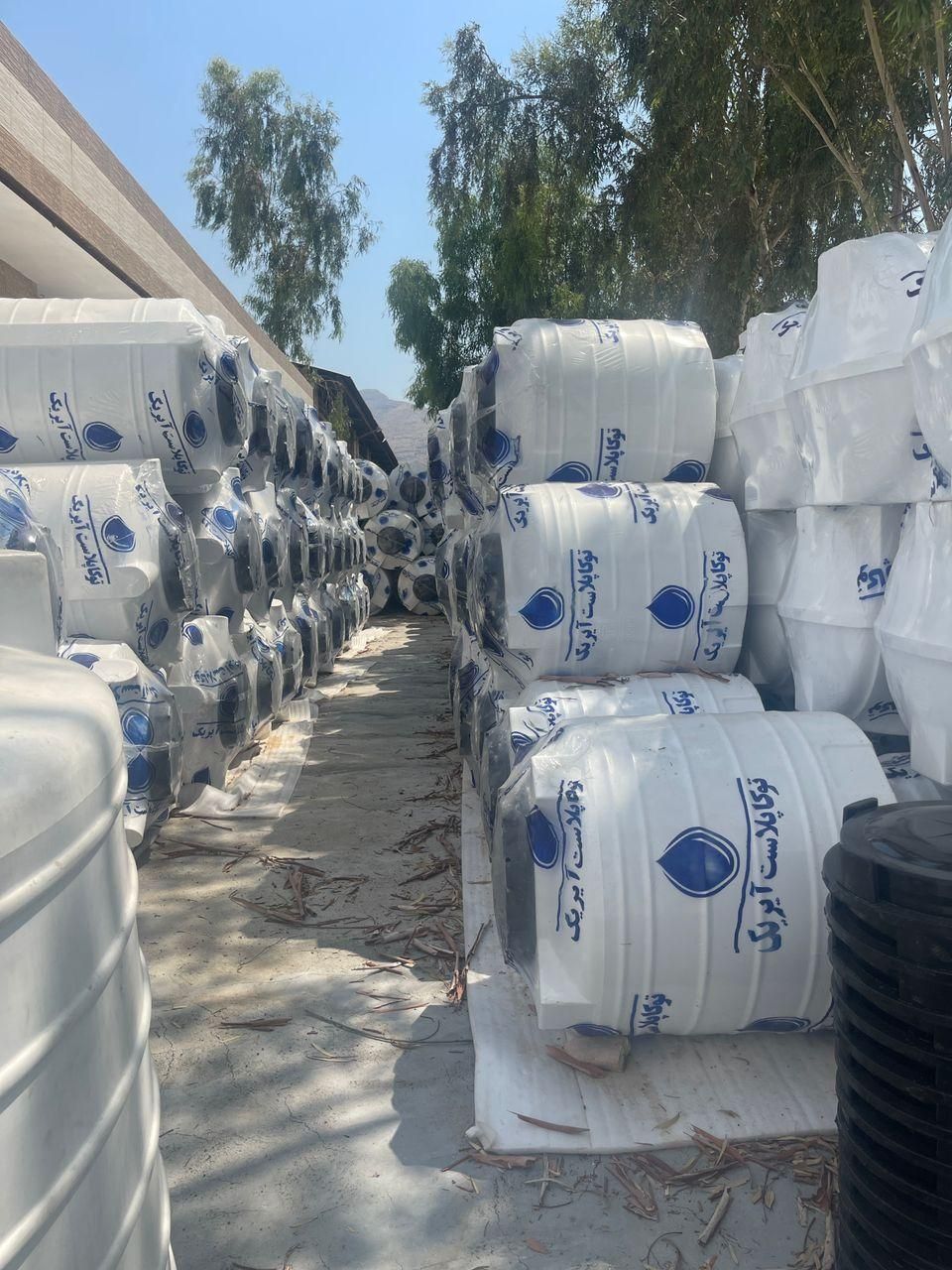 مخزن اب ۶۰۰۰ لیتری دماوند پلیمر منبع پلی اتیلن|مصالح و تجهیزات ساختمان|کرج, حصارک بالا|دیوار