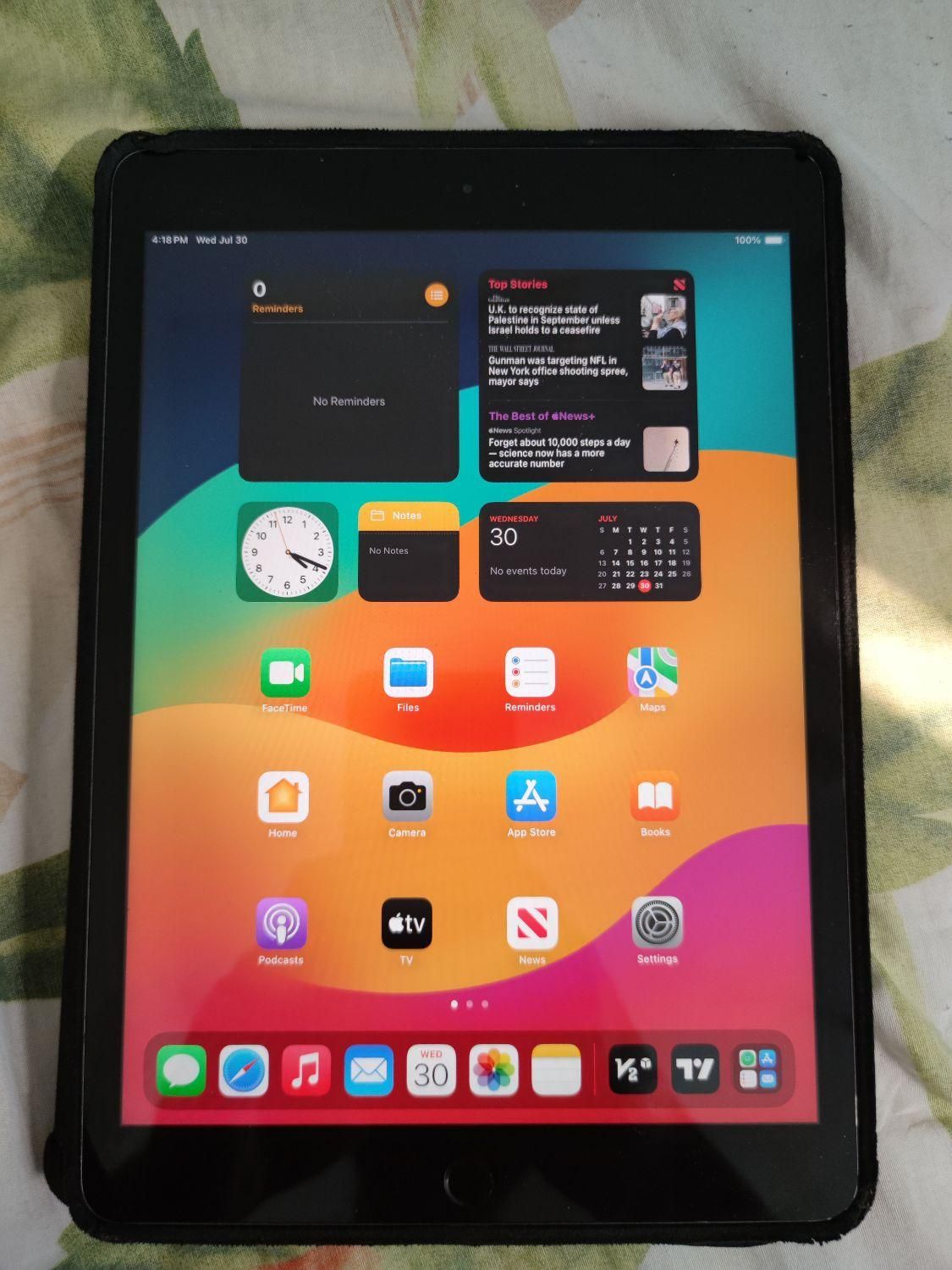 آی پد نسل ۷ حافظه۱۲۸ ipad generation 7|تبلت|کرج, گوهردشت|دیوار