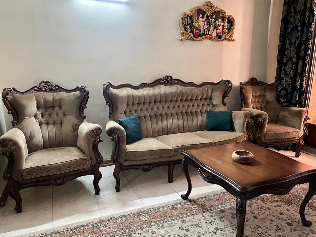 مبلمان ۹نفره|مبلمان خانگی و میز عسلی|اصفهان, اطشاران|دیوار