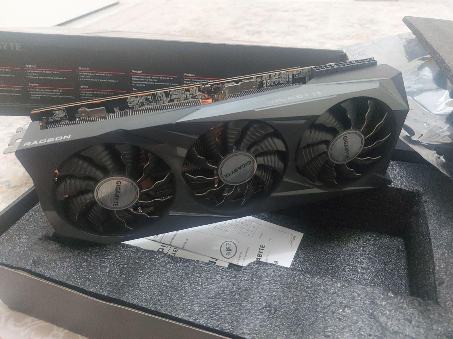 Gigabyte Radeon RX 6900XT Gaming OC 16GB|قطعات و لوازم جانبی رایانه|مشهد, فلسطین|دیوار