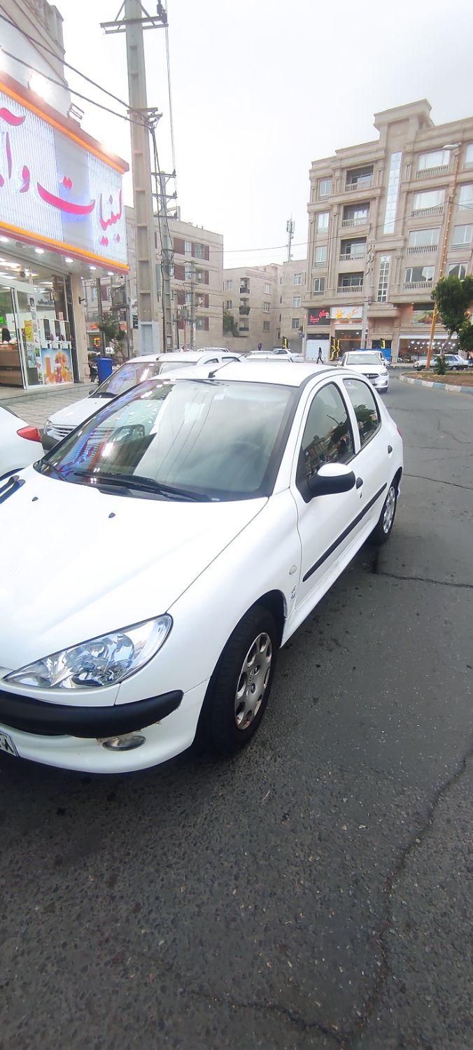 206 سفید 1400|خودرو سواری و وانت|کرج, شهریار|دیوار