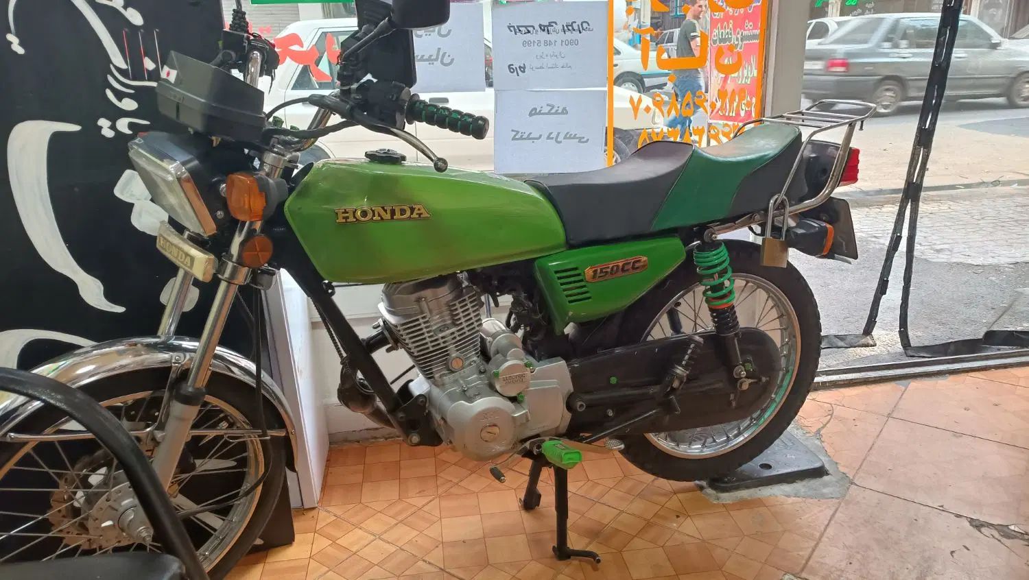 موتورسیکلت هنداهوندا لیفان ۱۵۰ honda بنلی درحد صفر|موتورسیکلت|کرج, شهرک بنفشه|دیوار