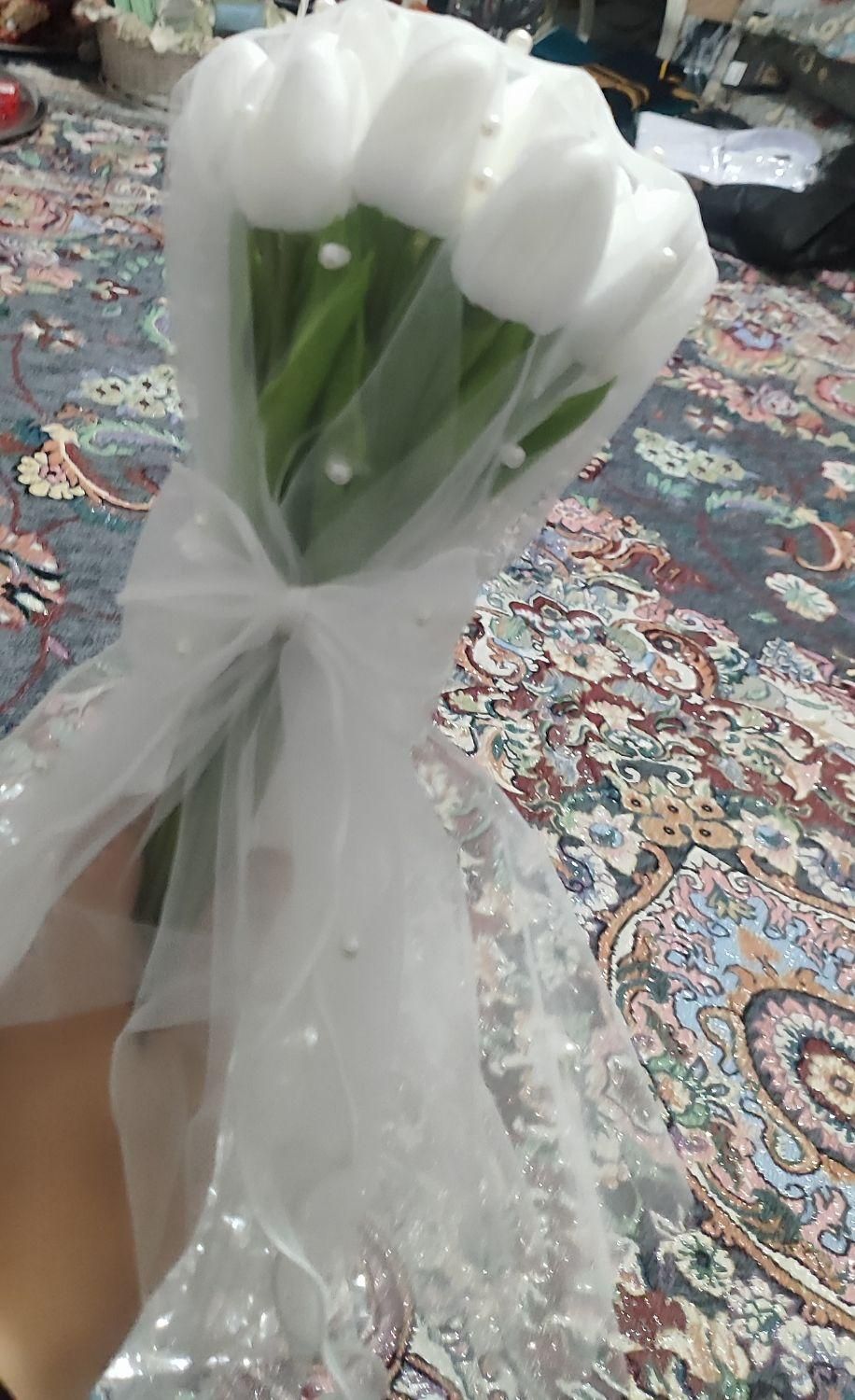 دسته گل عروس|گل مصنوعی|ورامین, |دیوار