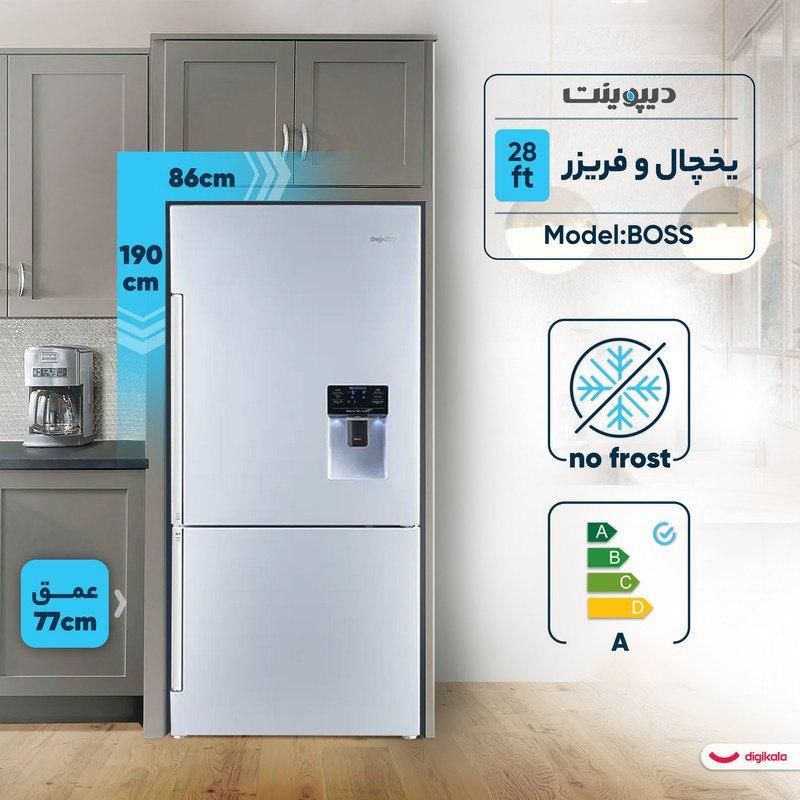یخچال فریزر عرض پهن دیپوینت باس پرو (اقساط)|یخچال و فریزر|مشهد, عامل|دیوار