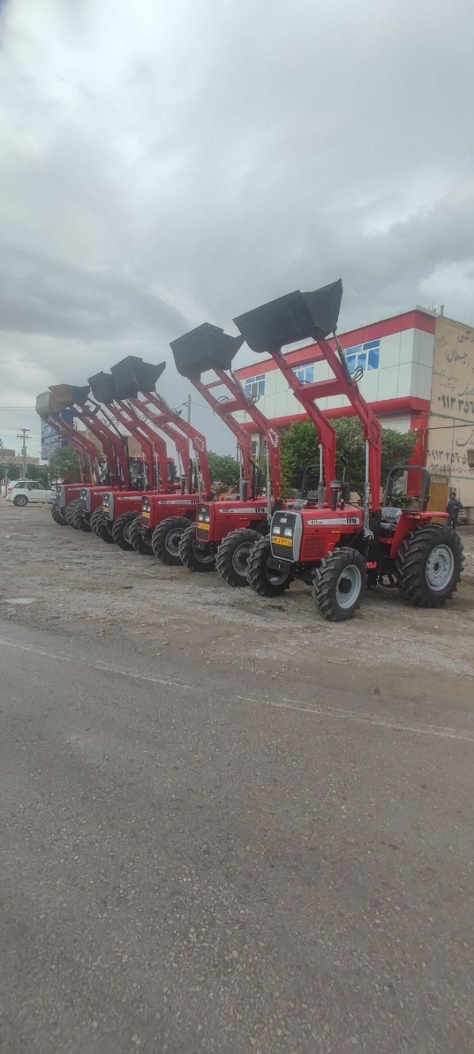 تراکتور فرگوسن 475 جفت با بیل لودر|خودرو سنگین|یزد, |دیوار