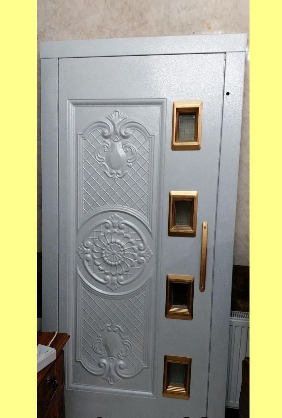 درب لولایی طرح الماس شش نفره سایز70و80 6توقف عبادی|مصالح و تجهیزات ساختمان|تبریز, |دیوار