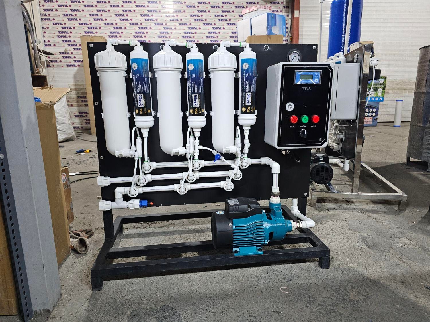 تصفیه آب نیمه صنعتی مدل ۳۵۰۰ لیتری/شوینده/گلخانه|آب‌سردکن و تصفیه آب|تهران, مرزداران|دیوار
