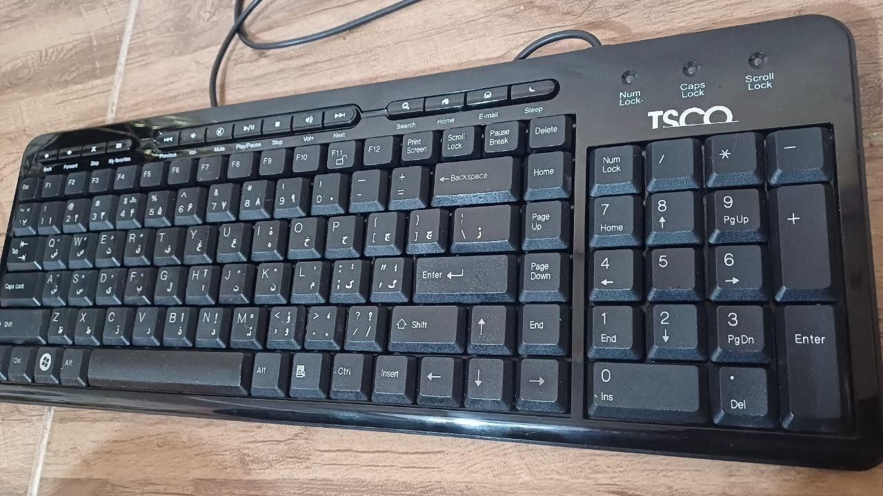 کیبورد تسکو TK-8145|قطعات و لوازم جانبی رایانه|تهران, قیام‌دشت|دیوار