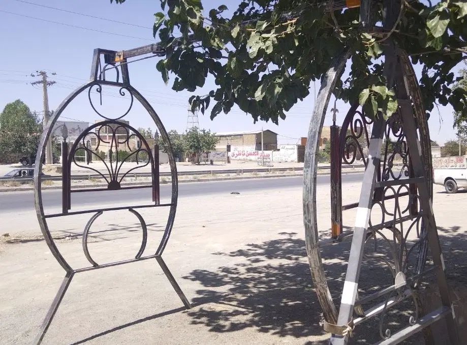 تاب فلزی|اسباب‌بازی بچه|مشهد, درابد امام|دیوار