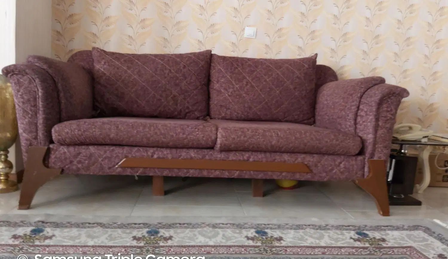مبل ۳ نفره|مبلمان خانگی و میز عسلی|کرج, کارخانه قند|دیوار