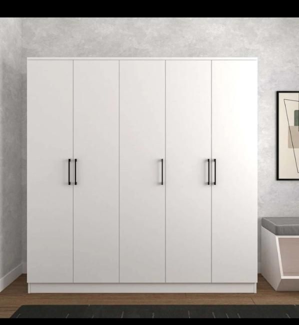 کمد ۵ درب مدل D5|جاکفشی، کمد، دراور|رشت, ساغری سازان|دیوار